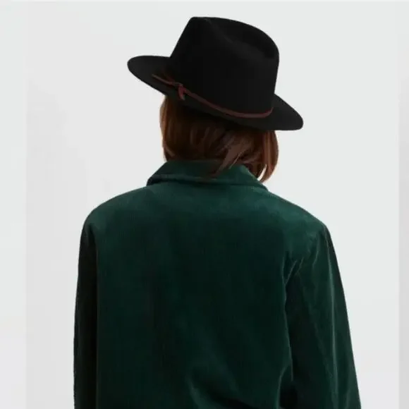 NWT Brixton Black Valley Fedora - Picture 2 of 7